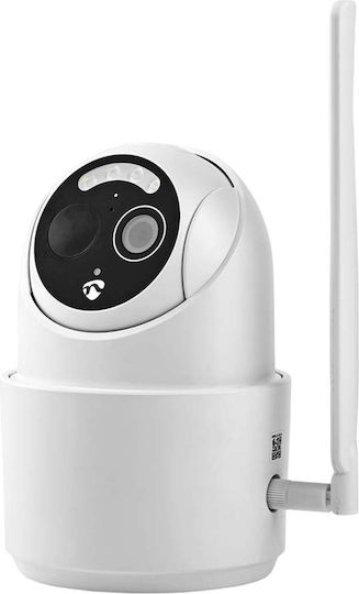 Nedis SIMCBO50WT IP Überwachungskamera 4G Full HD 1080p Wasserdicht Batteriebetrieben mit Zwei-Wege-Kommunikation