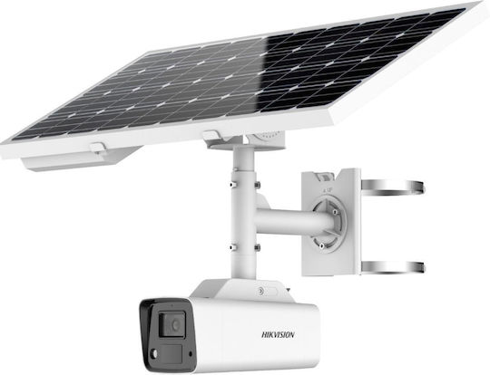 Hikvision DS-2XS2T47G1-LDH4G IP Überwachungskamera 4G Full HD+ 4MP Wasserdicht Batteriebetrieben mit Lautsprecher und Objektiv 4mm