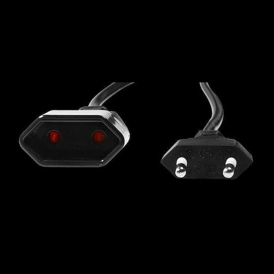 LogiLink 1 Platz mit Kabel 3m Schwarz