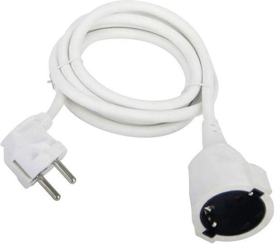 KAL Electronics G2/5C-1.5M Extension Cable Cord 3 x 1.5mm²/1.5m White
