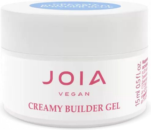JOIA Vegan Builder Gel Νυχιών Creamy Builder Gel Powder Blue 15ml