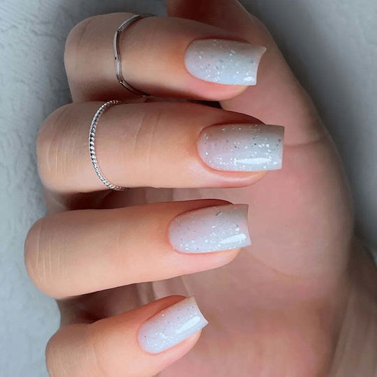 JOIA Vegan Builder Gel Falsche Nagelgel Silber Azure 15ml 11825