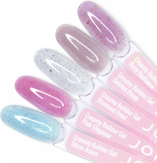 JOIA Vegan Builder Gel Falsche Nagelgel Silber Azure 15ml 11825