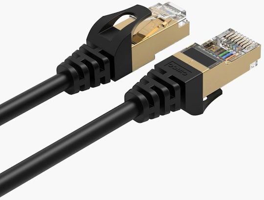 Orico Direct Attach Copper Cat.7 (10Gbps) Καλώδιο Δικτύου Ethernet εξωτερικού χώρου 2m Μαύρο