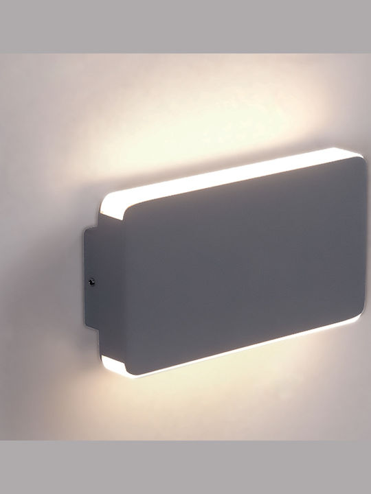 Viokef Tilly Wall-Mounted Outdoor LED Light IP65 10W 17.5x9.5x95cm