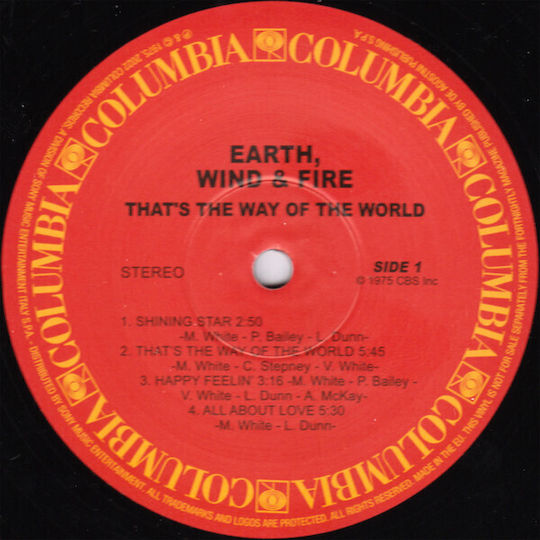 Earth Wind & Fire That’s Way World Vinyl