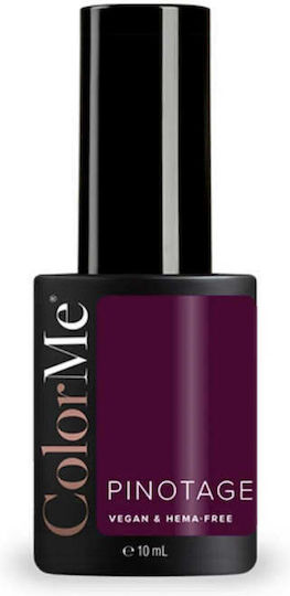 Ojă Pentru Unghii Cu Gel Semi-permanentă Vegană Fără Hema Nuanta Pinotage Colorme Cosmetics 10 Ml