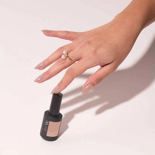 Ojă Pentru Unghii Cu Gel Semi-Permanentă Vegan Fără Hema Nuanta Delicioasă Nude Colorme Cosmetics 10 Ml