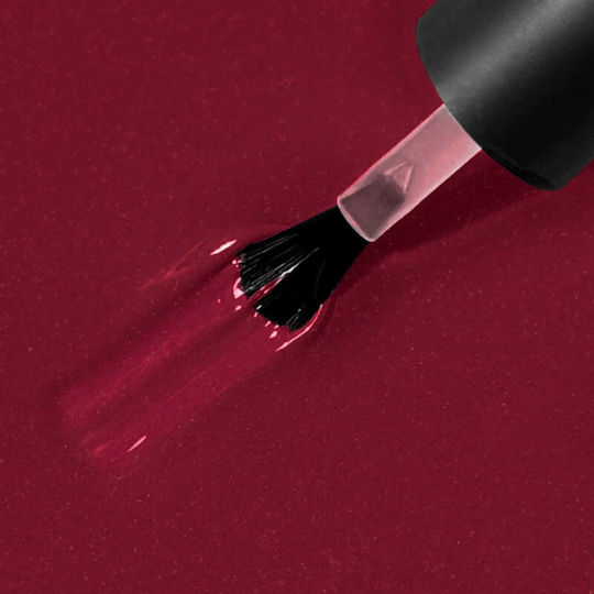 Ojă Pentru Unghii Cu Gel Semi-permanentă Translucidă Vegană Fără Hema Nuanță Sclipitoare Sangria Colorme Cosmetics 10 Ml