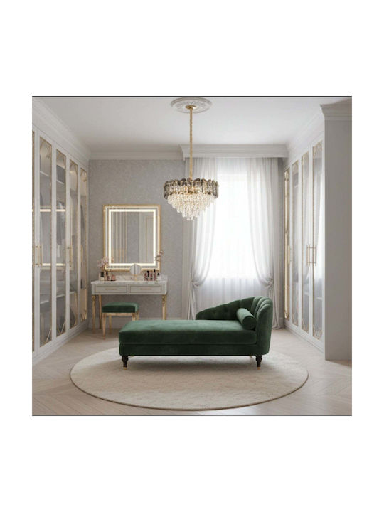 Alista Home Alista Home Kronleuchter 3xE14 Ø30cm mit Kristallen Gold Alista Home Alista Home Kronleuchter 3xE14 Ø30cm mit Kristallen Gold