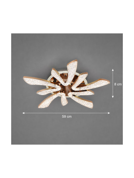 Alista Home Πλαφονιέρα LED με Τηλεχειριστήριο
