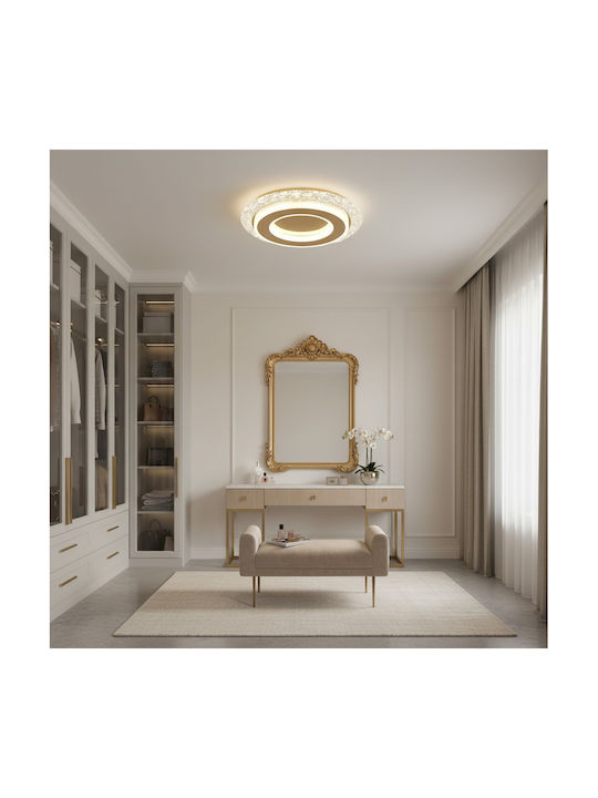 Alista Home Ceiling Mount Light Gold with Integrated LED