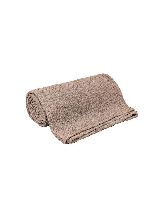 Fylliana Chufran Armchair Throw 150x220cm Beige
