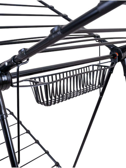 SteweHome Uscător de rufe pliabil de podea din metal