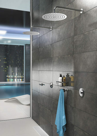 Deante Eingebaute Wasserhähne Set für Dusche Silber