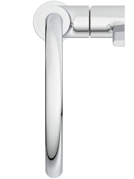 Ideal Standard Joy Αναμεικτική Μπαταρία Νιπτήρα Ασημί
