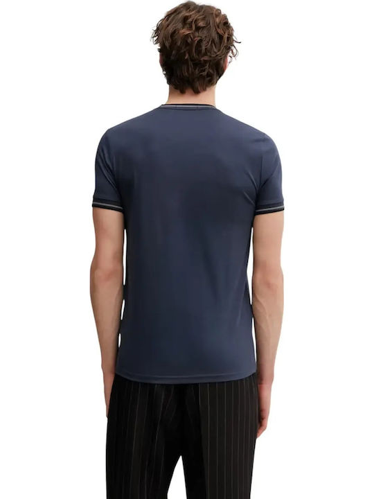 Twin Tipped Polo Sportliche Herrenbluse Kurzarm Graue