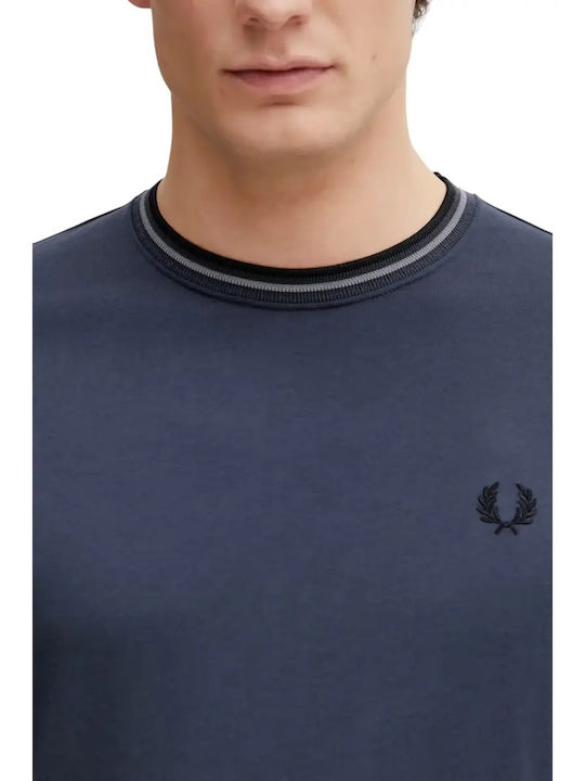 Twin Tipped Polo Sportliche Herrenbluse Kurzarm Graue