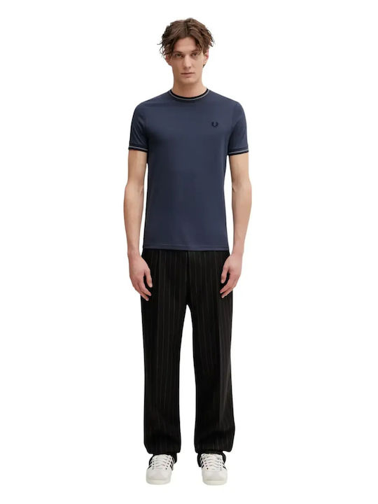 Twin Tipped Polo Sportliche Herrenbluse Kurzarm Graue