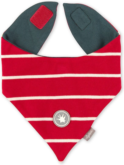Sigikid Bandană Material Textil Albastră / Roșie Cu Dungi