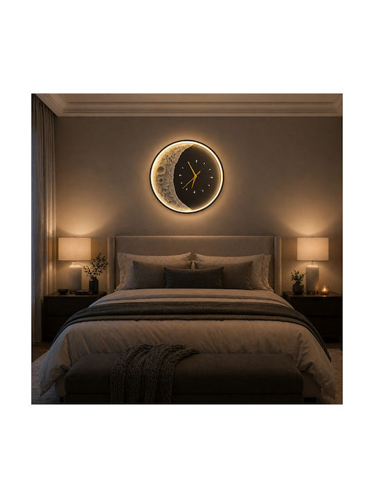 Alista Home Ceas de Perete Negru