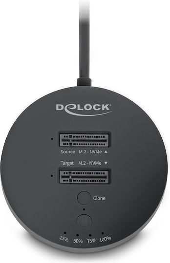 DeLock Docking Station για Σκληρούς Δίσκους PCIe με σύνδεση Thunderbolt / USB-C (64364)