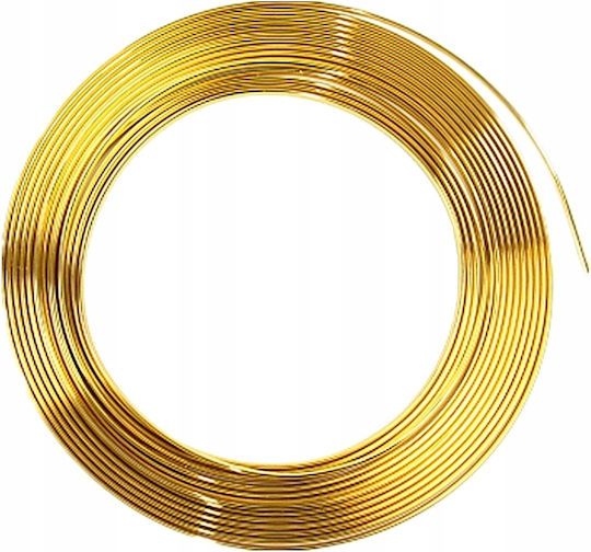 Chrome Elastische Streifen Gold Tape 9 Mm