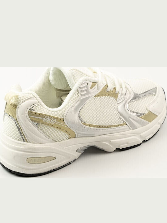 Damen Sneakers Rosa Gold
