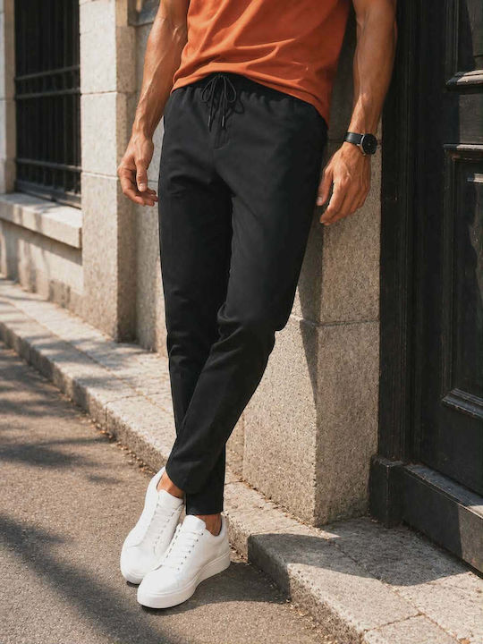 Παντελόνι Chino σε Slim Εφαρμογή Μαύρο