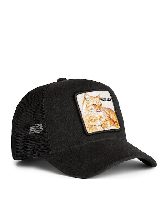 Καπέλο Jockey Terry Cloth Cat Γάτα Μαύρη Goorin Bros