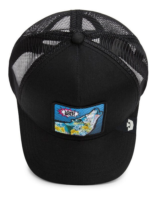 Jockey Popart Lone Wolf Black Wolf Goorin Bros