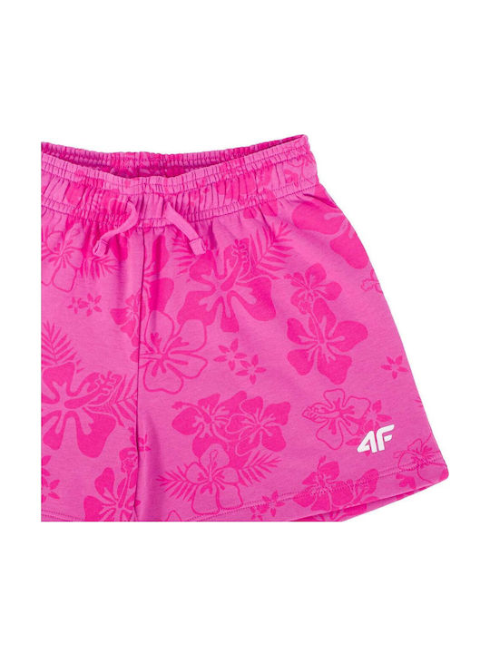 Kids Shorts Bermudas Fabric Fuchsia