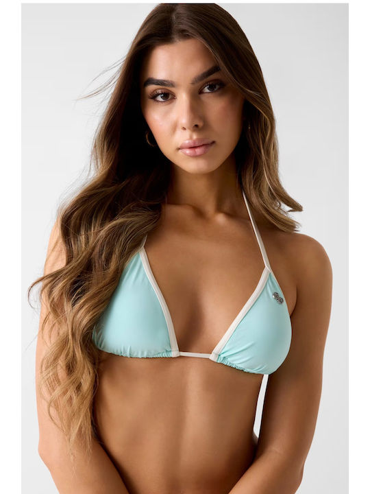 Bikinioberteile Mit Polsterung Hellblau