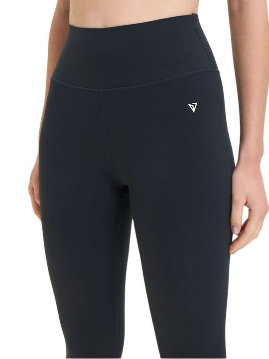 Training Women's Cropped High Waist Leggings Black
