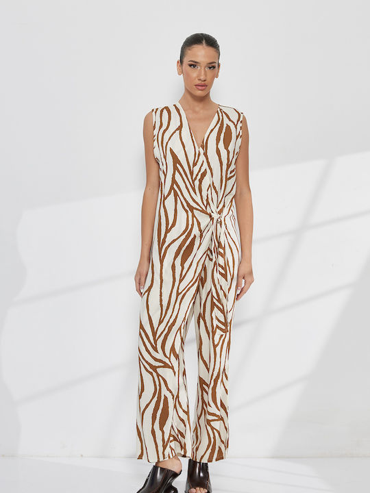 Γυναικεία Ολόσωμη Φόρμα Zebra Print