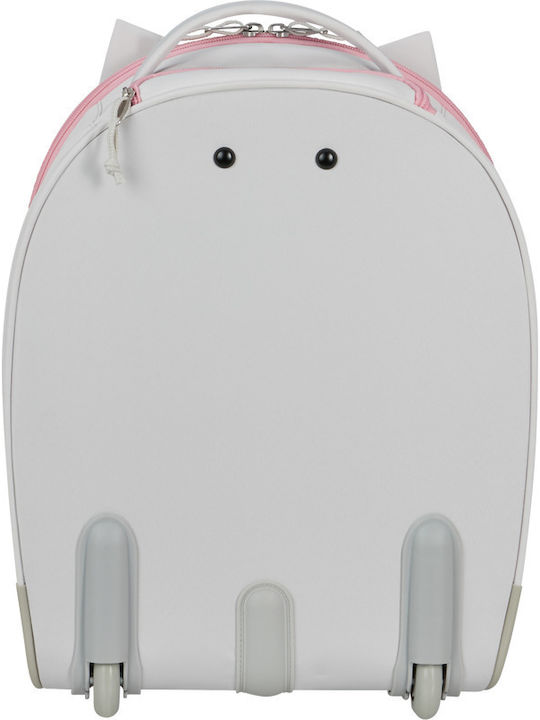 Samsonite Marie Aristocats Kids Travel Suitcase Fabric White with 2 Wheels