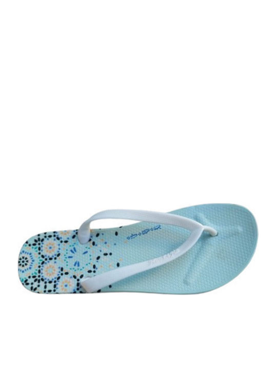 Flip Flops In Light Blue Colour