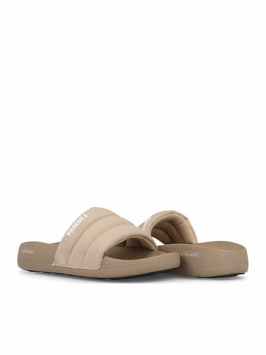 Women's Flip Flops in Sandals Style in Beige Colour