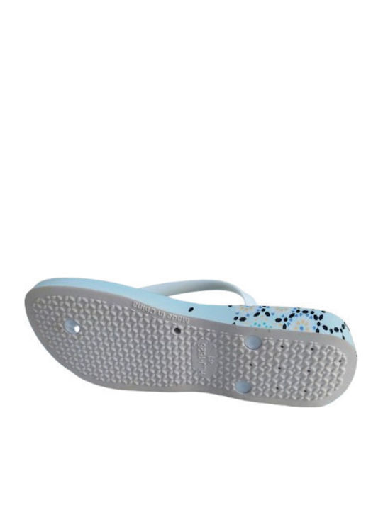 Flip Flops In Light Blue Colour