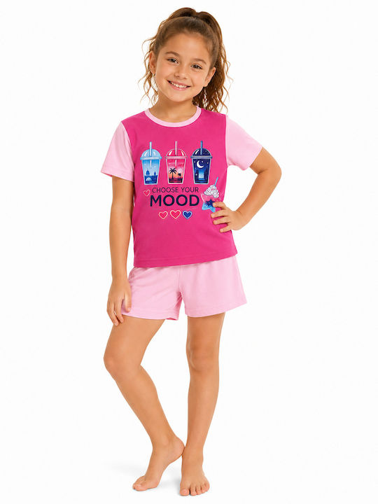 Join Kinder-Nachtwäsche Sommer Fuchsie