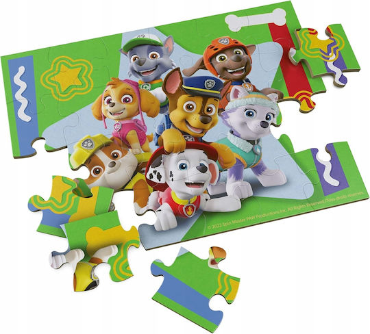 Wooden Kids Puzzle 24pcs Spin Master