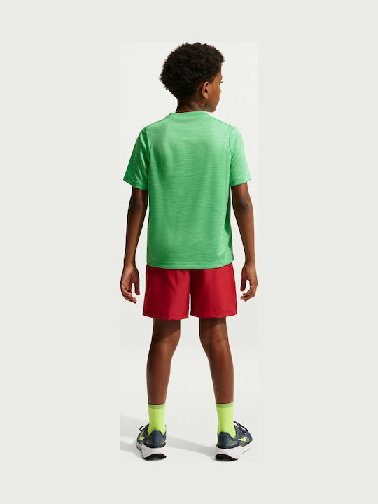 Sport Kinder Shorts Bermudas Dri-Fit Tough Rote