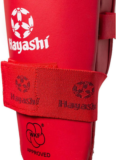 Hayashi Wkf Approved Επικαλαμίδες Ενηλίκων Κόκκινες