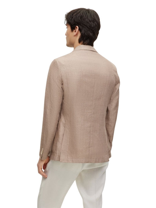 Sommer Herrenanzugsjacke Beige