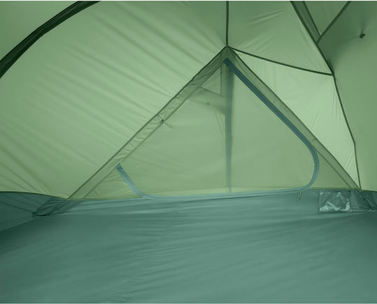 Ferrino Fuji 2 Σκηνή Camping Igloo Ορειβασίας Πράσινη 3 Εποχών για 2 Άτομα Αδιάβροχη 210x130x110εκ.