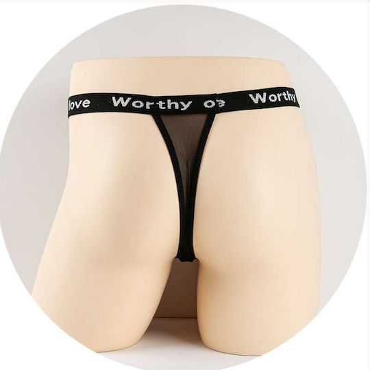 APH Men's Sexy String Black