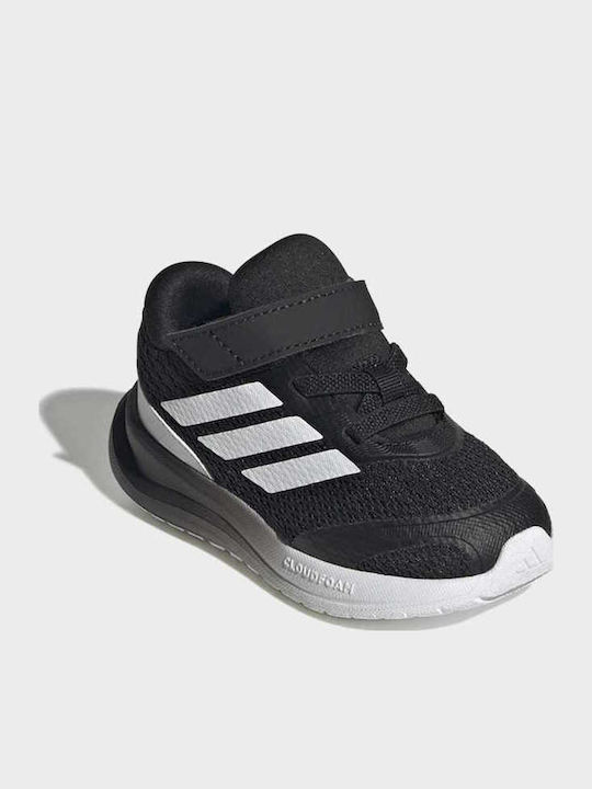 Runfalcon Kinder Sportschuhe Running mit Schnürsenkeln Schwarze