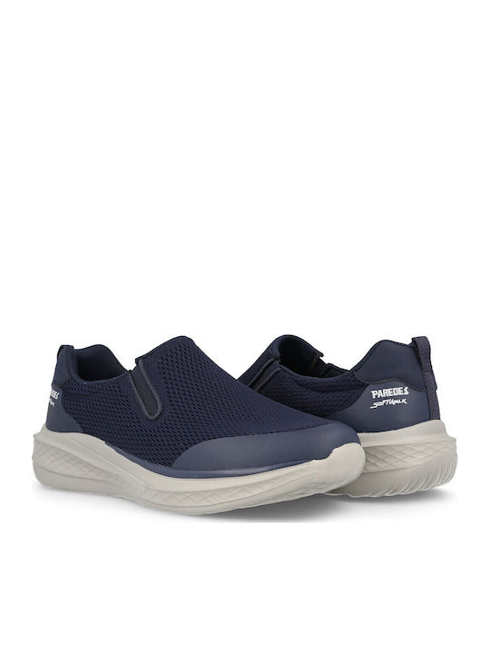 Anatomical Canvas Men's Slip-Ons Blue