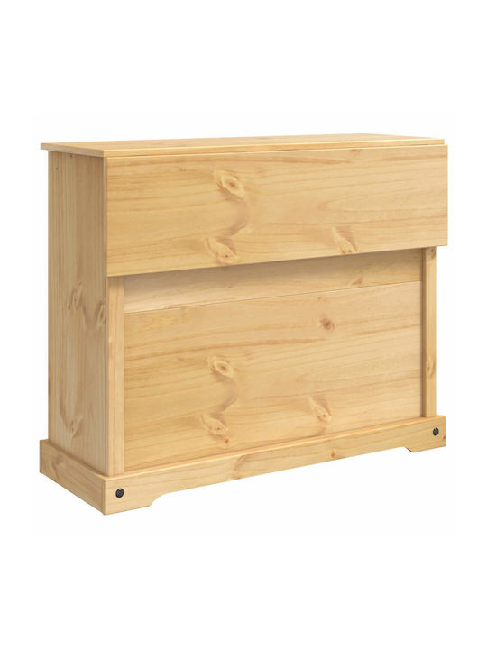 Freestanding Cabinet Honey Wax 112x70x91.5cm