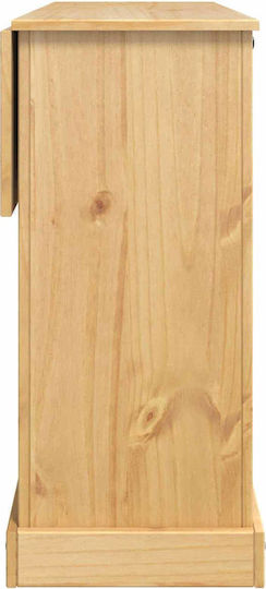 Freestanding Cabinet Honey Wax 112x70x91.5cm